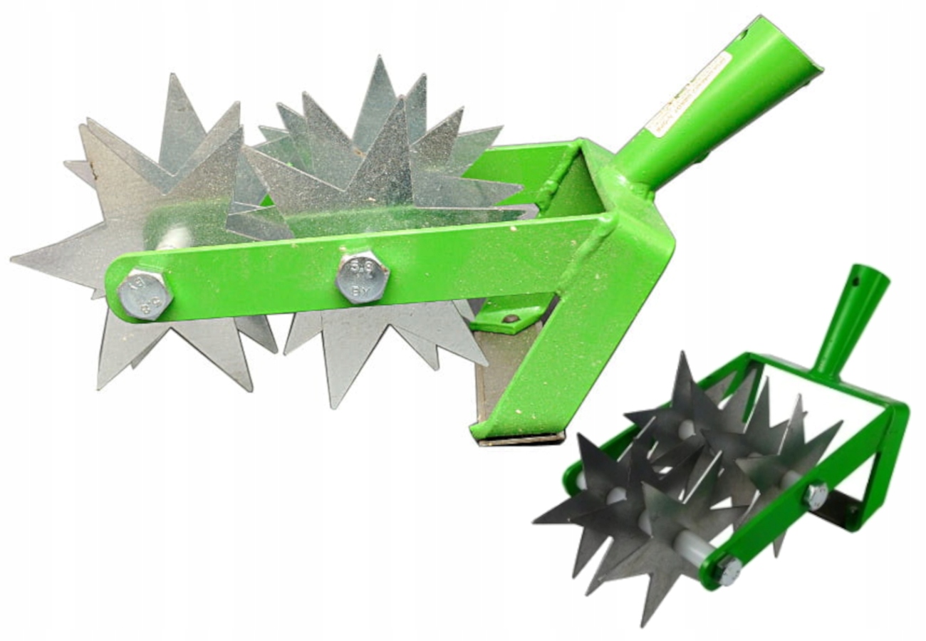 Kultivátor Kypřič Půdy 7 Hvězdiček S Podřezávačem Pro Zahradu Trávy