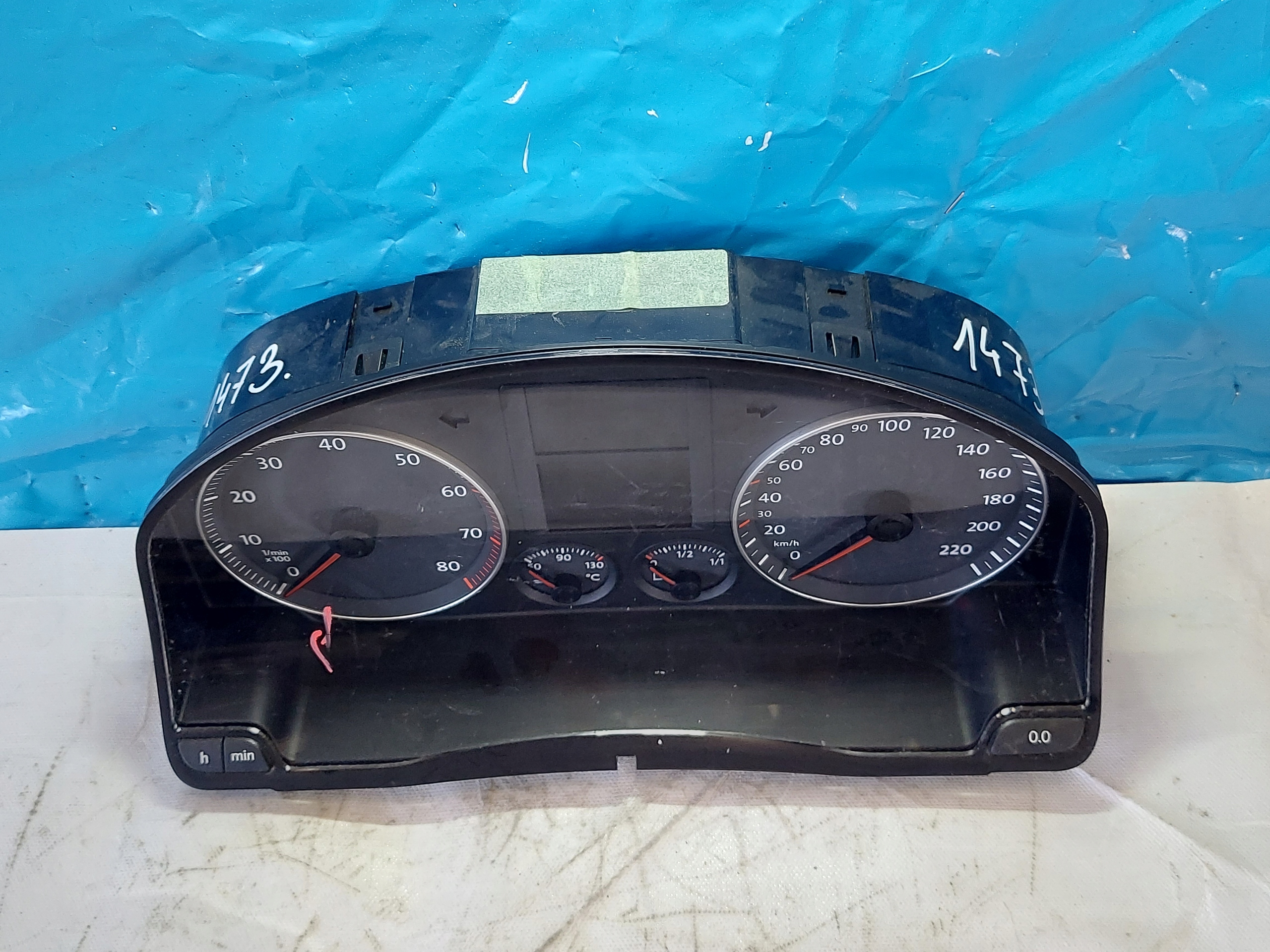 dials clock VW GOLF V 1.4 B 1K0920851F