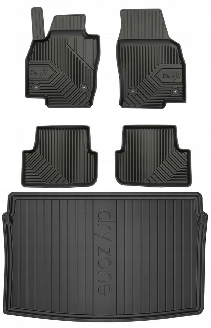 Set 77 Koberce a rohože Seat Ibiza 5 Hatchback od roku 2017- g