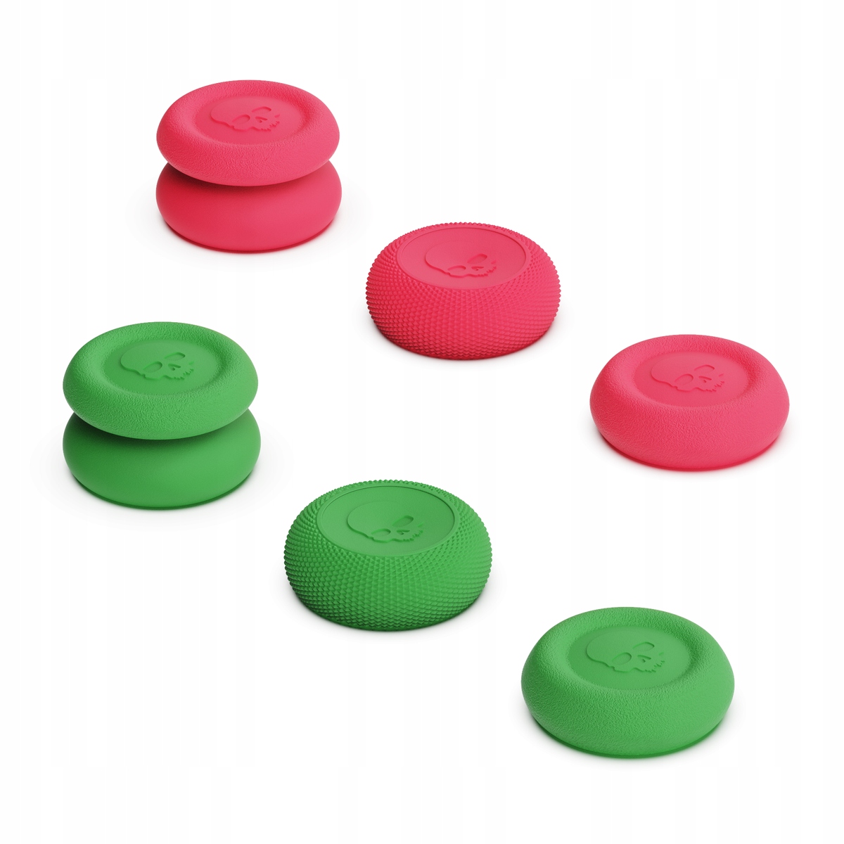 6x NAKŁADKI GUMKI SKULL&CO do pada NS SWITCH PRO CONTROLLER Splatoon 2