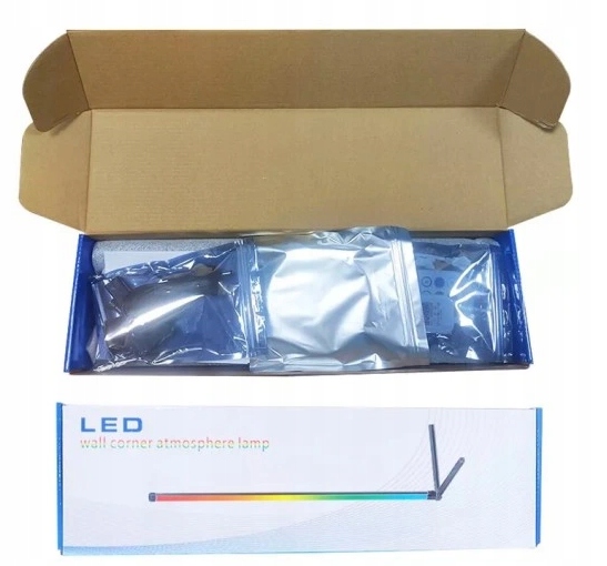 LAMPA PODŁOGOWA NAROŻNIKOWA LED STOJĄCA RGB 102CM + PILOT APLIKACJA MOCNA Marka inna