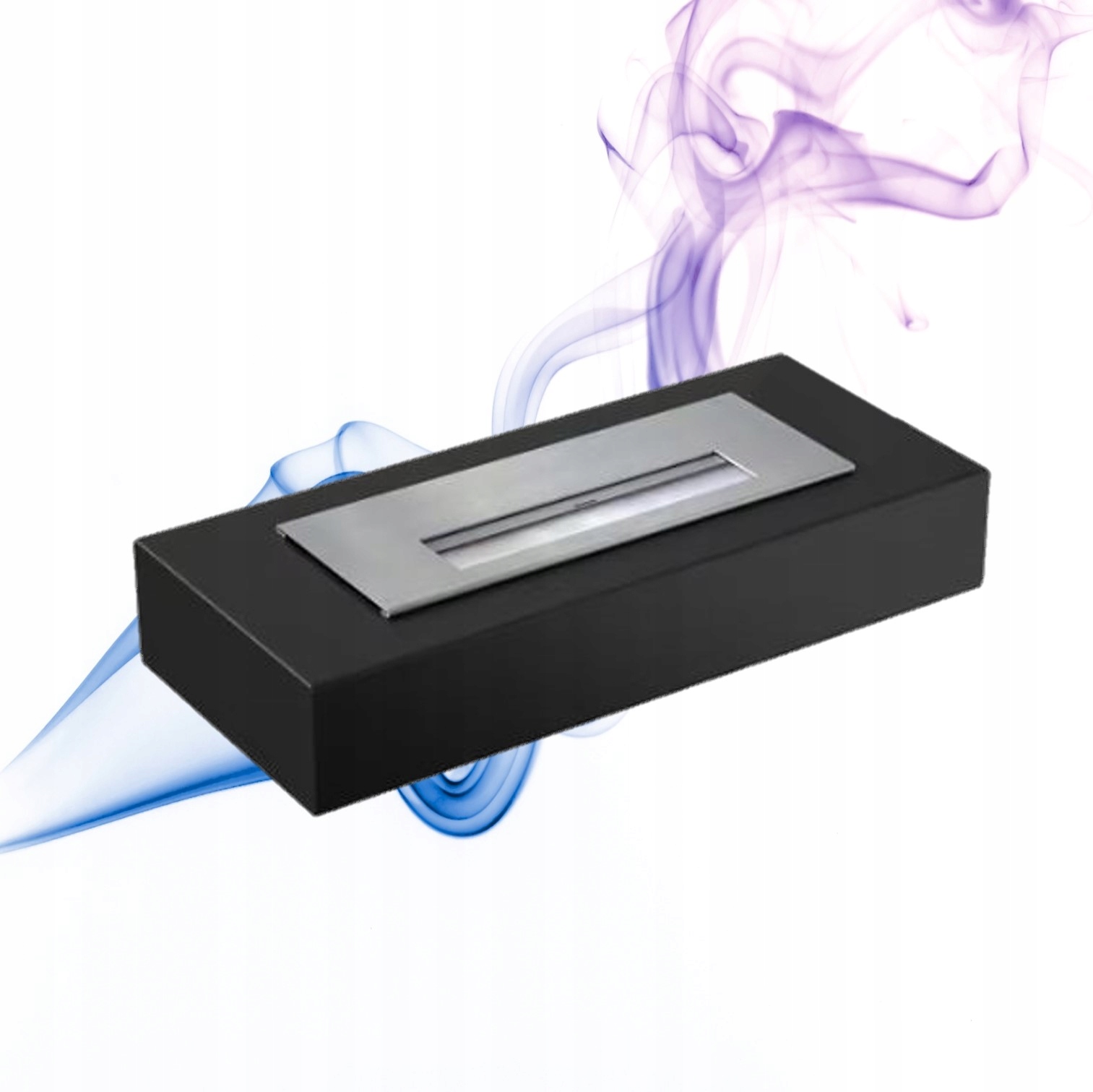 Biokrb na konferenční stolek volně stojící India černý s certifikátem Tüv