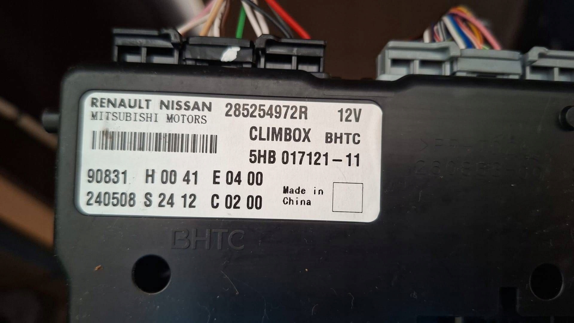 modul Bedienteil klimaanlage Renault 5 E-Tech 285254972R