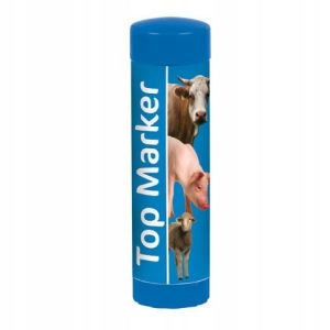 Kredka do znakowania zwierząt TopMarker, niebieska