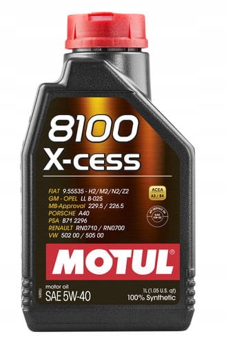

Motul 8100 X-Cess 5W40 1L