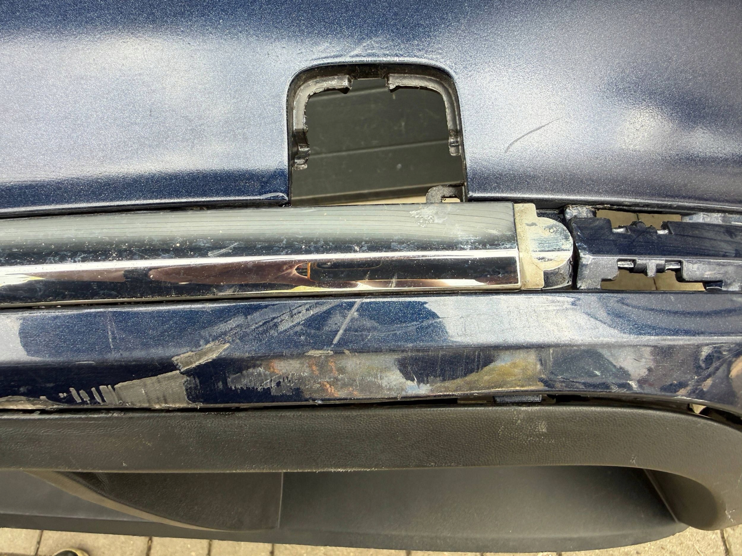 Vw Passat B7 10- Kombi lökhárító far hátsó