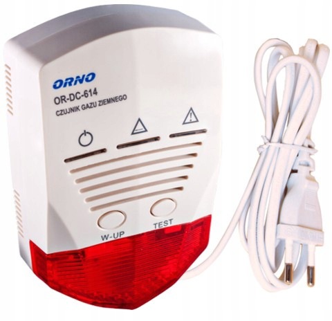 Snímač OR-DC-614 zemního plynu, metanu, Cng, Lng, 230V Orno