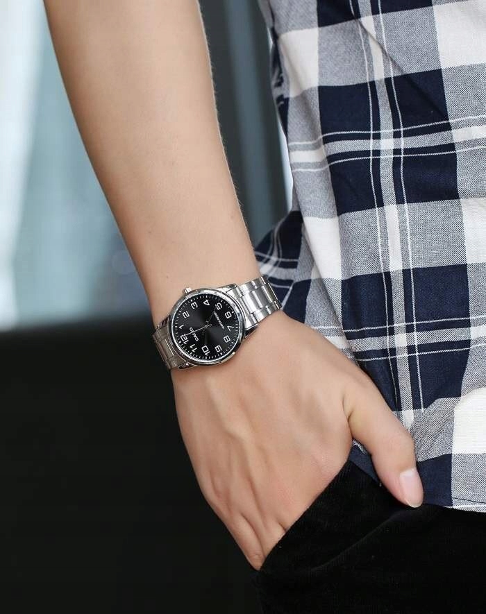 ZEGAREK MĘSKI CASIO MTP-V001D-1BUDF (zd107b) + BOX +GRAWER Mechanizm kwarcowy