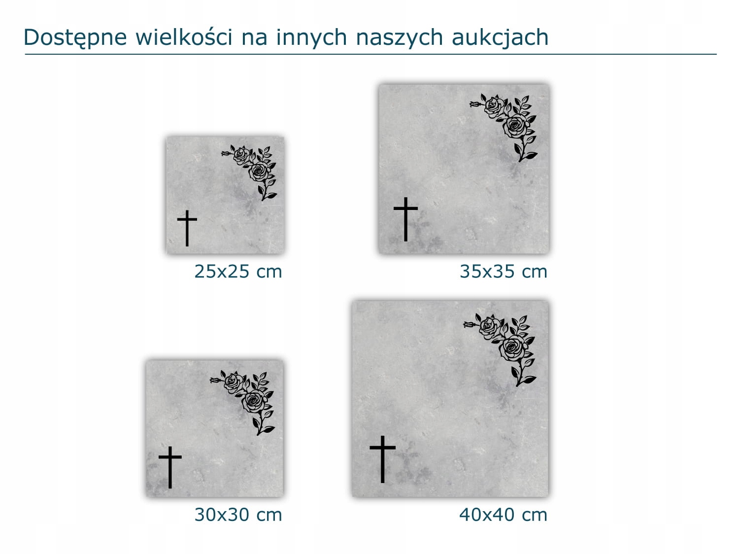 SZKLANA PODSTAWKA POD ZNICZE 40x30cm 497b Długość 30 cm