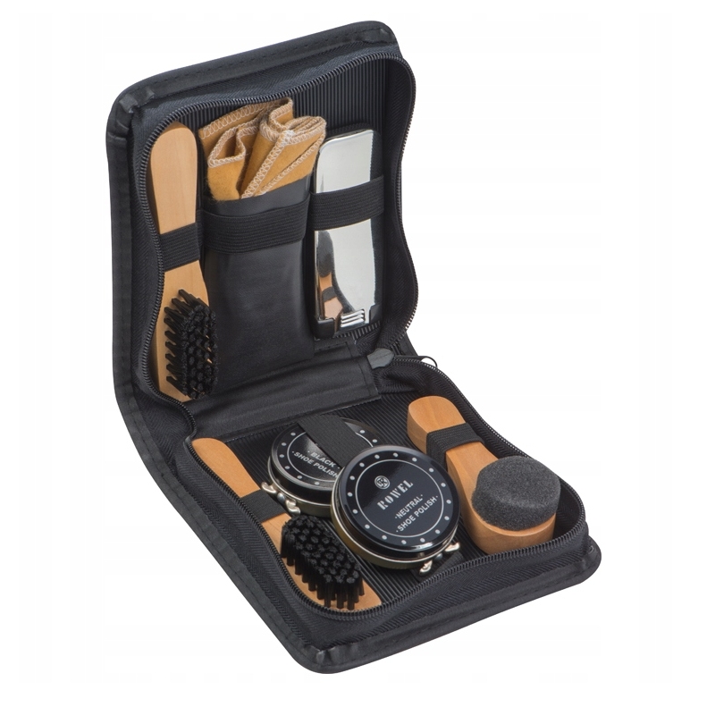 DUŻY ZESTAW DO CZYSZCZENIA BUTÓW/OBUWIA w etui Kod producenta Gifts24