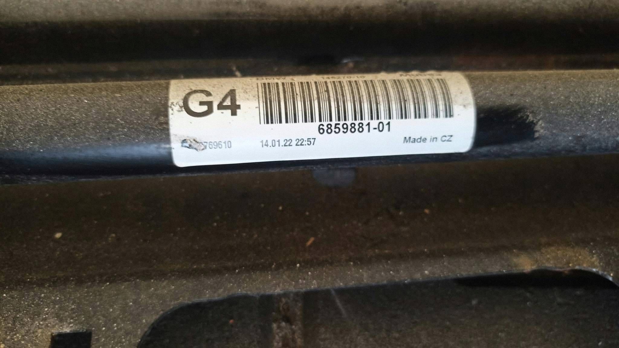 MINI F56 axle beam subframe front 6869546 STABILIZATOR 6859881