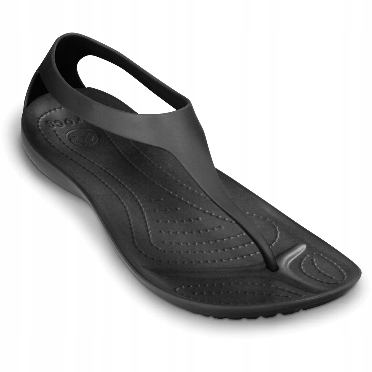 Dámské Žabky Crocs Sexy Flip Sandály Na Léto Černé 37-38 W7