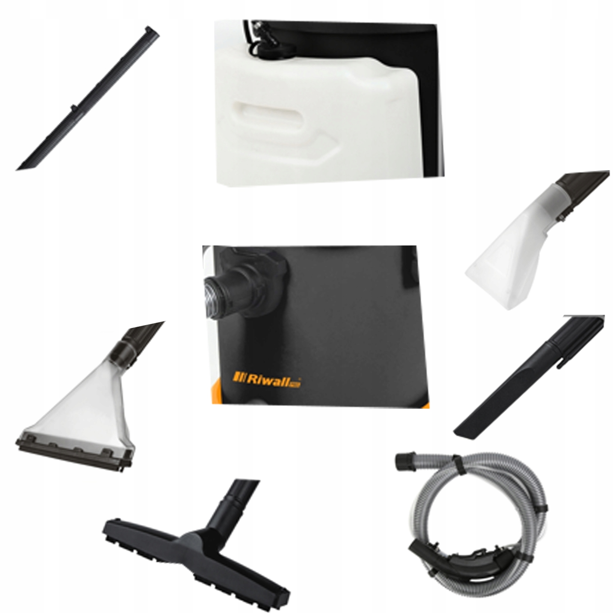 ODKURZACZ PIORĄCY OTRZĄSACZ PIERZOK OTRZĄSACZ DO TAPICERKI I DYWANÓW 2200 W Kolor dominujący pomarańczowy