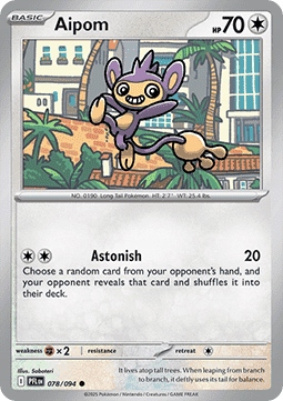 Phantasmal Flames 078/094 Aipom