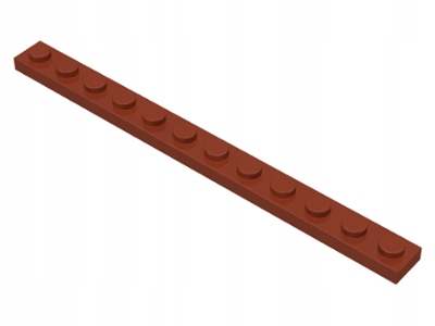 

Lego 60479 Płytka 1x12 brązowa Nowa (2g)