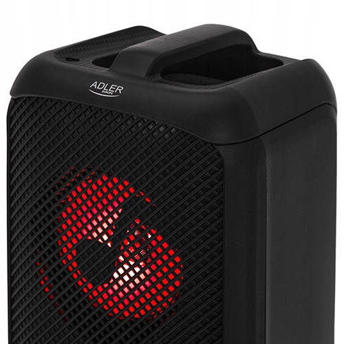 Głośnik Bluetooth AD 1903 z radiem i karaoke – mocny dźwięk i zabawa!