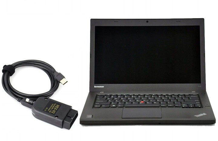 Interfejs HEX-V2 VAG VCDS 26.3 POLSKI + Laptop gotowy do użycia