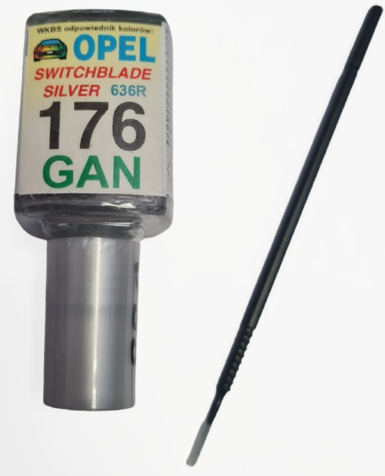 Zaprawka Opel 176 Switchblade Silver Gan 636R
