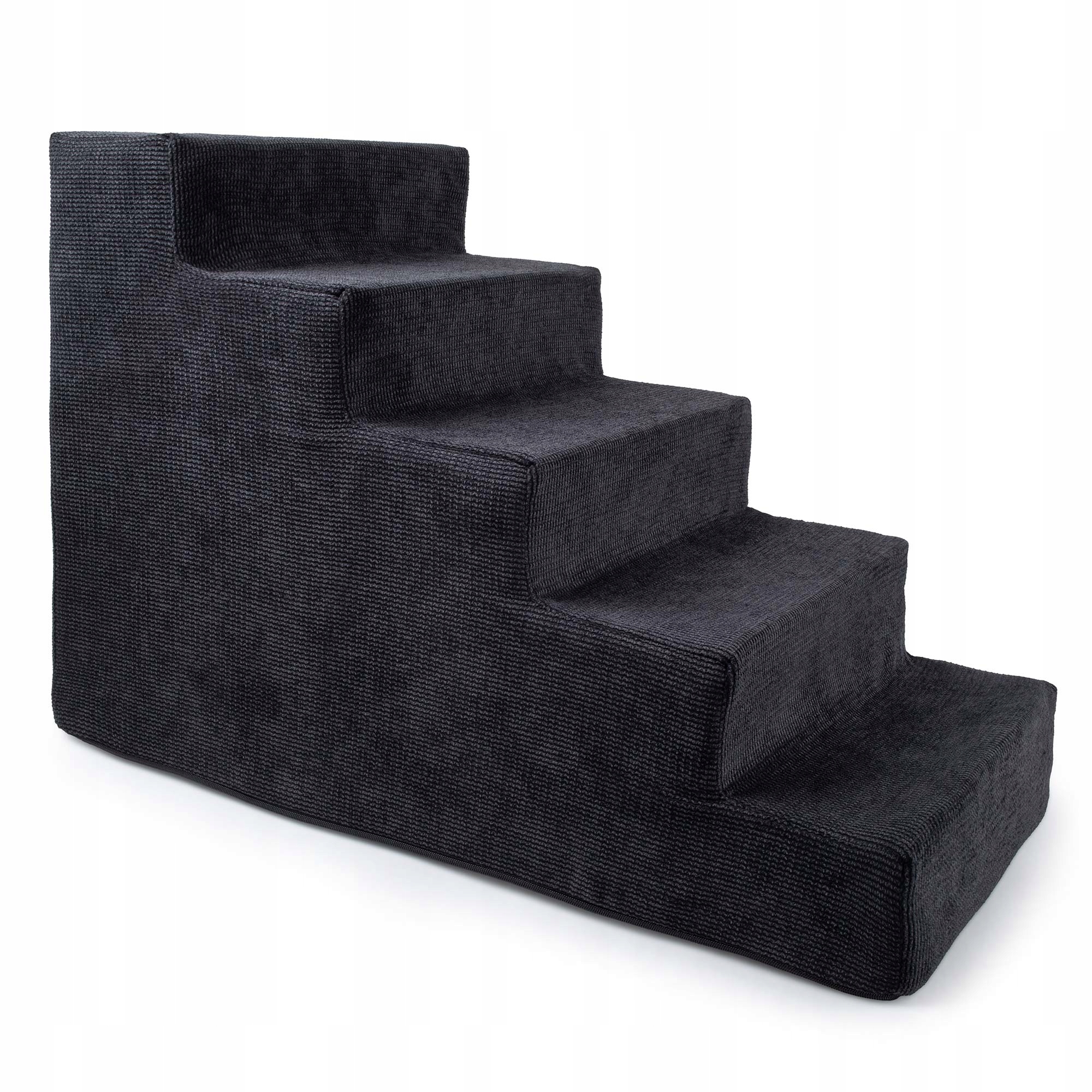 Schody Schůdky Pro Psa Kočku 50 CM Plošina Černá