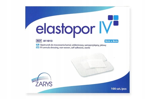 

Elastopor IV 6x8cm opatrunek do mocowania kaniul