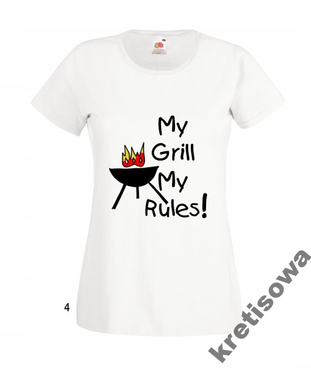 

Kolorowe Koszulki Kucharz Master Chef Grill Wzory