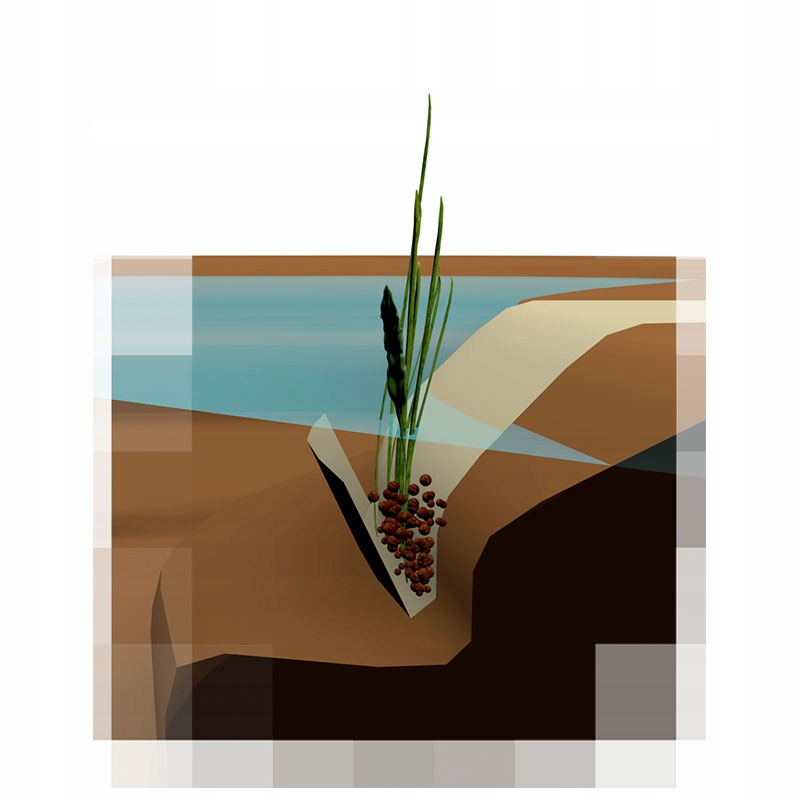 WOREK KIESZEŃ DO ROŚLIN WODNYCH JEDNORZĘDOWA 95cm Kod producenta KIESZEŃ 1