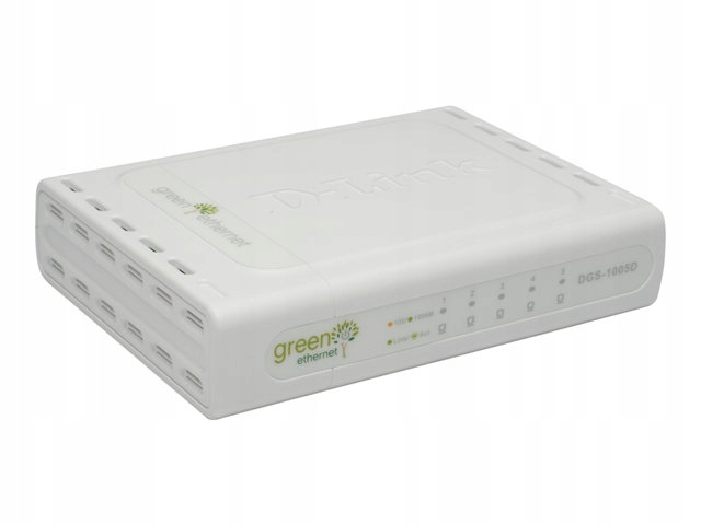 D-LINK Switch 5 x 1000/100/10Mbps, Pulpit, Auto-Negotiation — 20