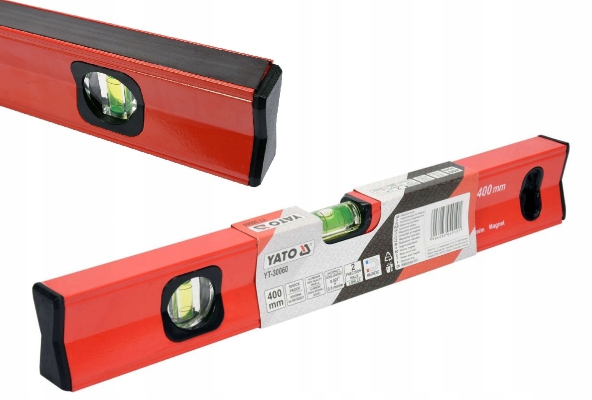 

Poziomnica Magnetyczna Alu 2 Libelle 40cm YT-30060