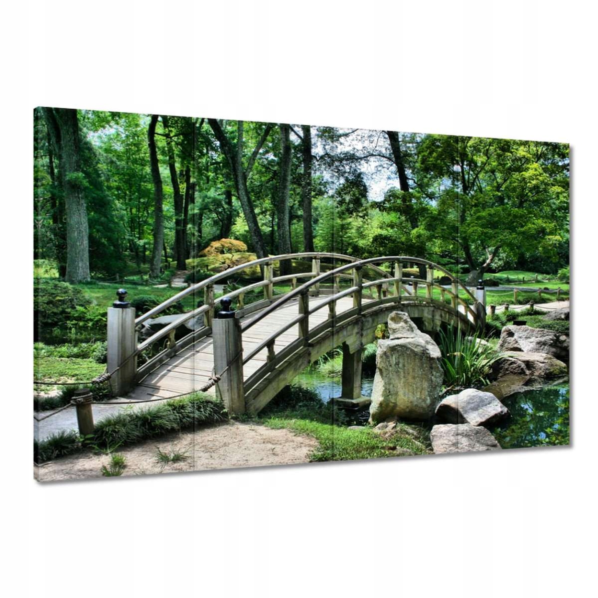 Obrazy 120x80 Dřevěný most