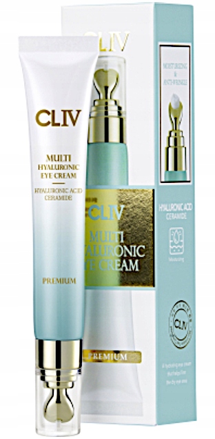 CLIV Multi Hyaluronic Nawadniający Krem Pod Oczy z Kwasem Hialuronowym 20ml