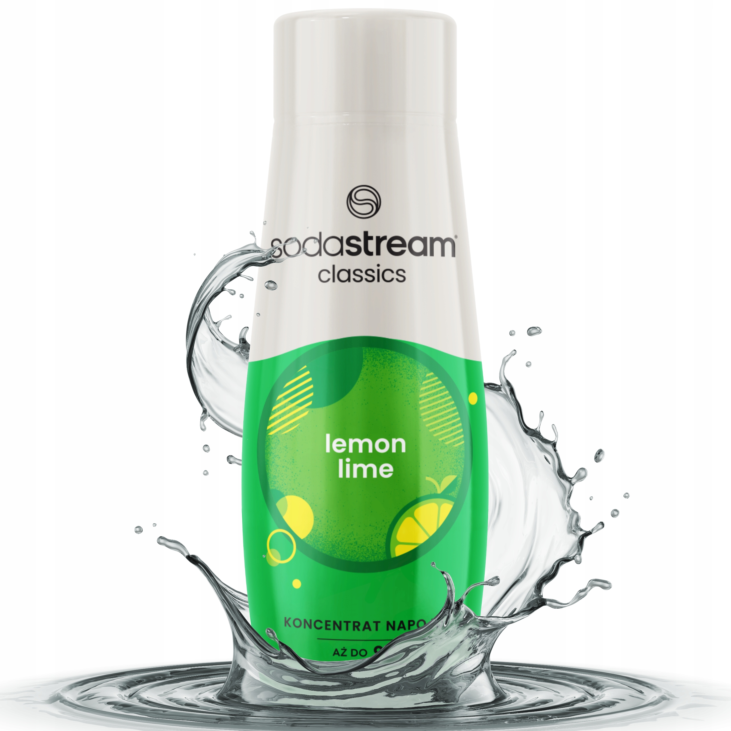 Syrop Koncentrat do saturatora wody Sodastream Lemon 440ml cytryna limonka