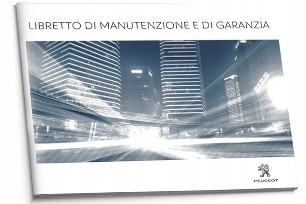 

Peugeot Włoska Książka Serwisowa 2017-2020