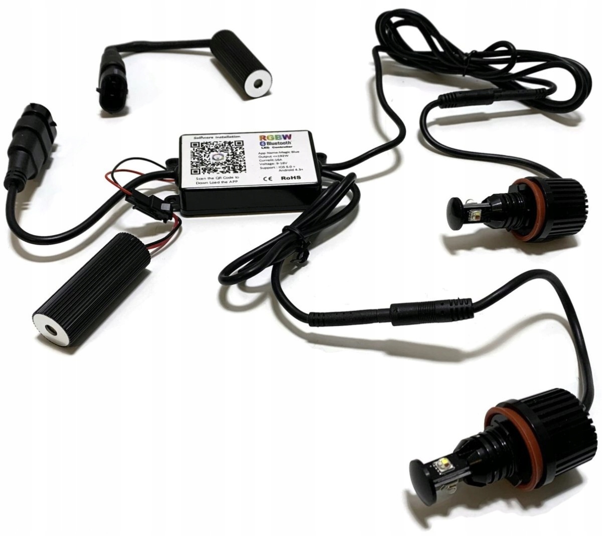 Rgbw Led Kroužky Fixy Bmw E60 E90 E92 F01 E70 H8