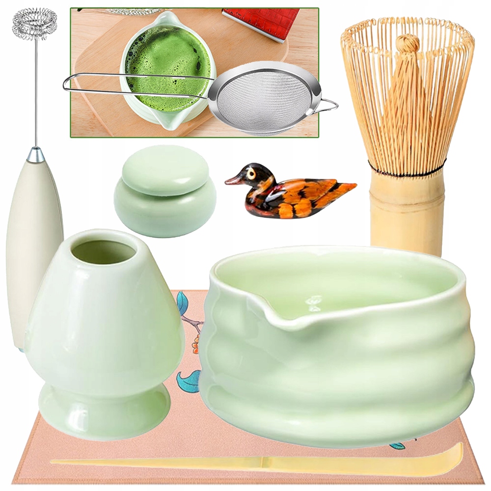 Levně Bambusový Dárková Sada Na Čaj Matchy Chashaku 9 Ks Jako Dárek