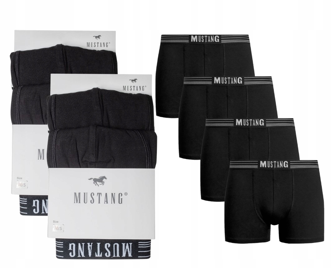 Mustang bokserki męskie bawełna 4PAK r. L