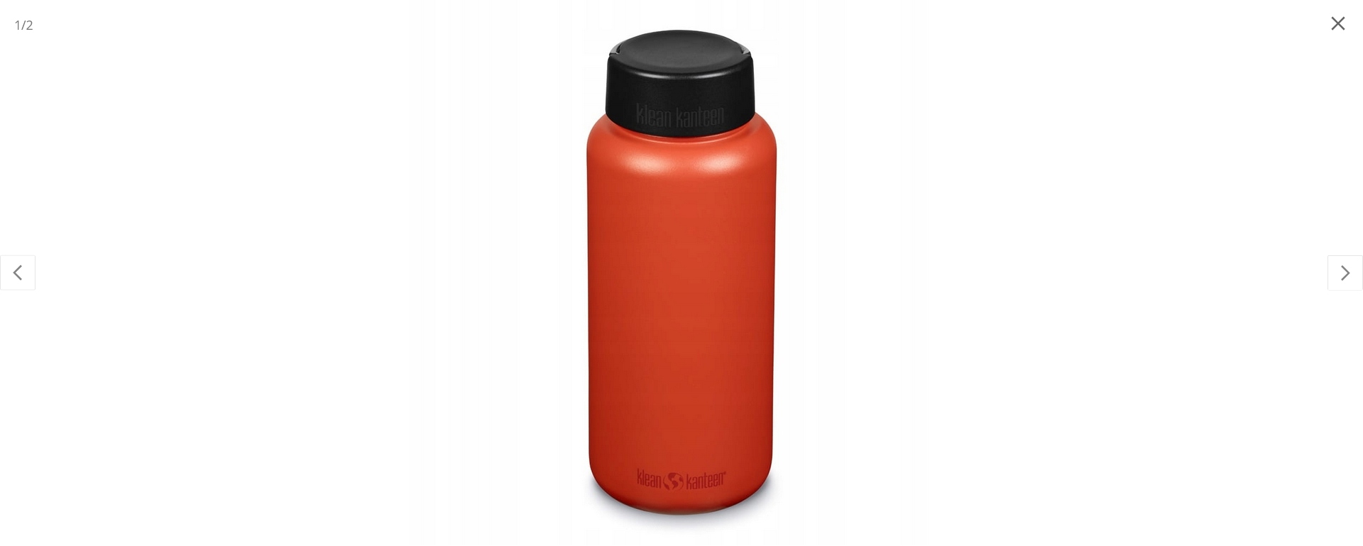 Termoska Kanteen Wide (mit Wide Loop Cap), 1182 ml/40oz, Tiger Lily, červená