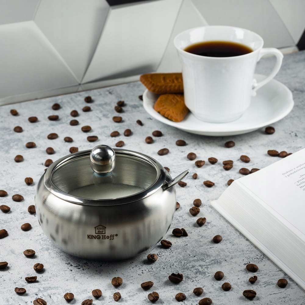 CUKIERNICA STALOWA Z ŁYŻECZKĄ KINGHoff KH-3732 Marka Kinghoff