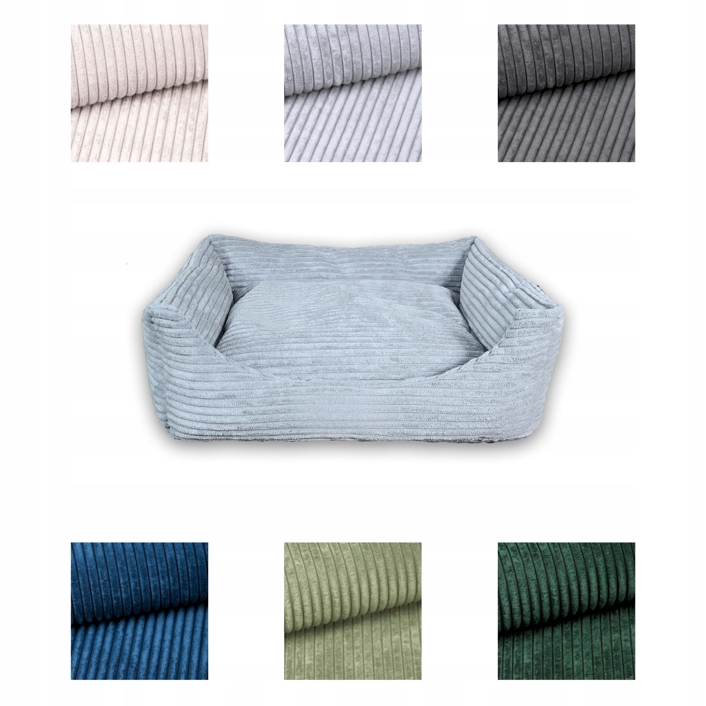 Levně Pelíšek pro malého psa S 50 x 40 cm WoofLoop čalounický manšestr barvy