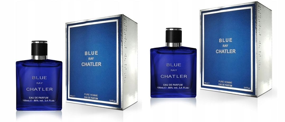 Chatler Blue Ray 2x100 ml Edp Set