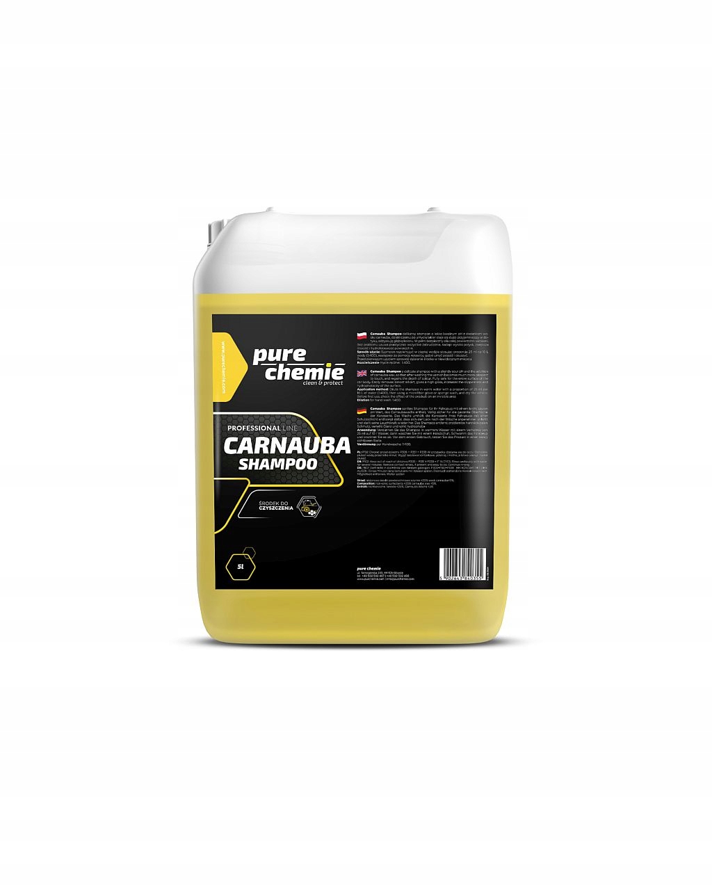 Pure Chemie Carnauba Shampoo 5000 ml Mírně kyselý šampon s karnaubským voskem