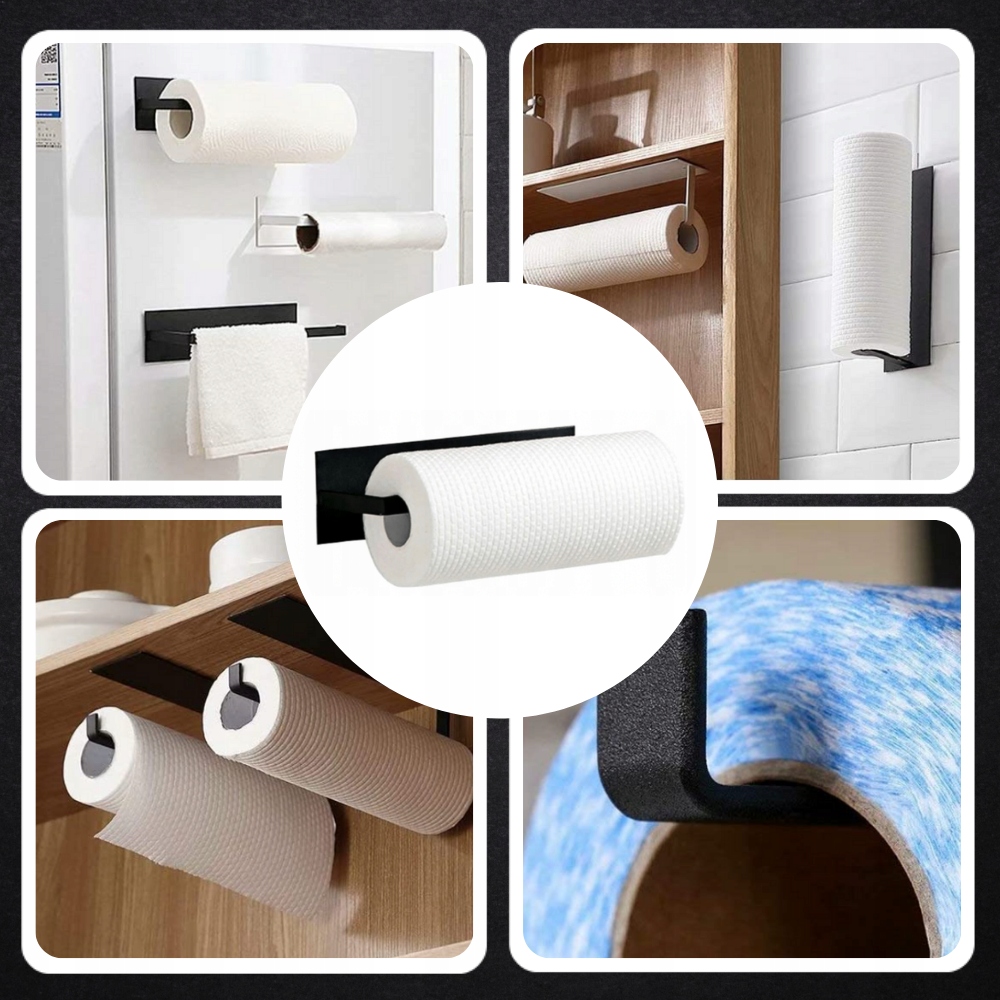 UCHWYT WIESZAK NA RĘCZNIK PAPIEROWY KUCHENNY LOFT EAN (GTIN) 6911043078724