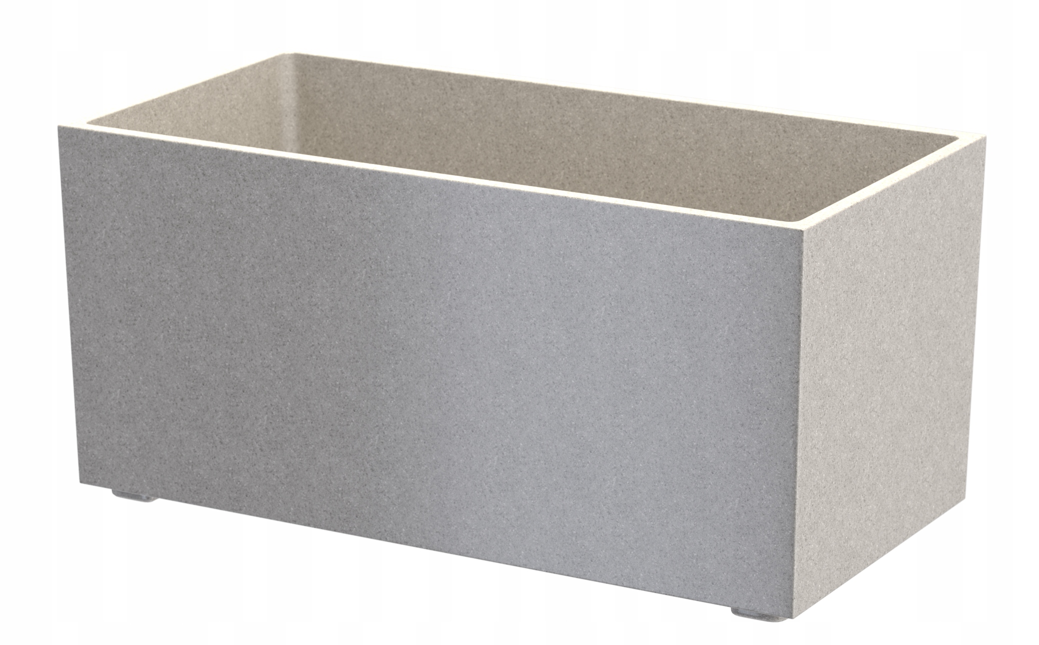 Granitová Béžová Kvetináčka Argos Long 60 na dvor