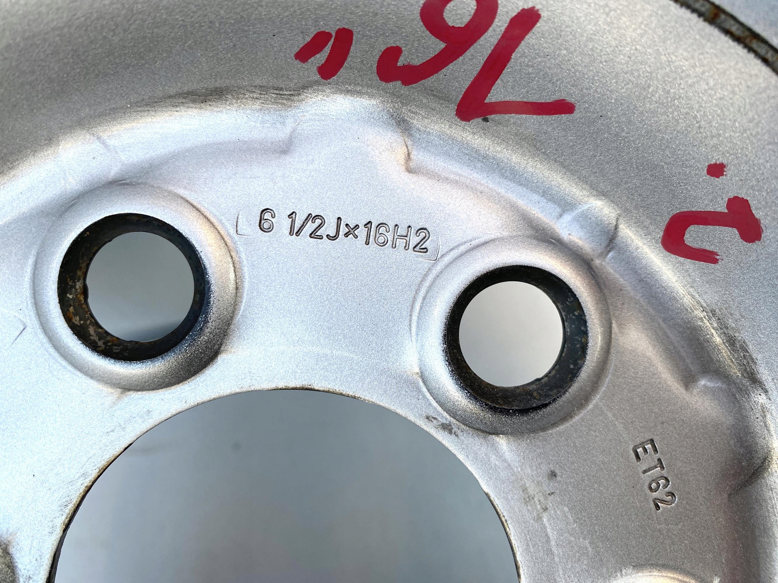 MERCEDES SPRINTER 906 907 06- disk STALOWA SREBRNA 16" original