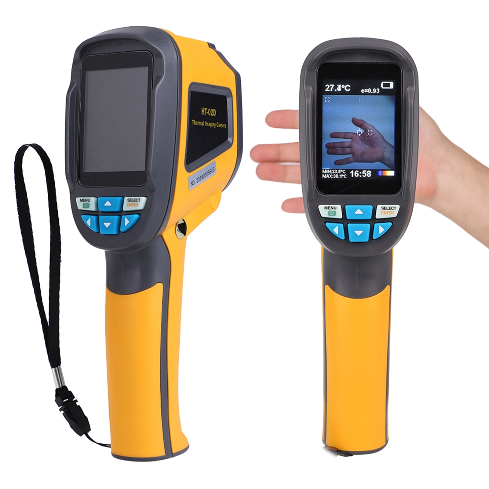 Termovizní Kamera Přesné Měření Termodetektorové Pouzdro -20 – 300 °C