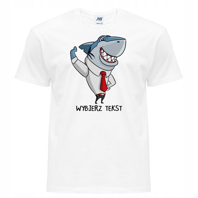 

Koszulka Męska T-shirt Rekin Biznesu Prezent XXL