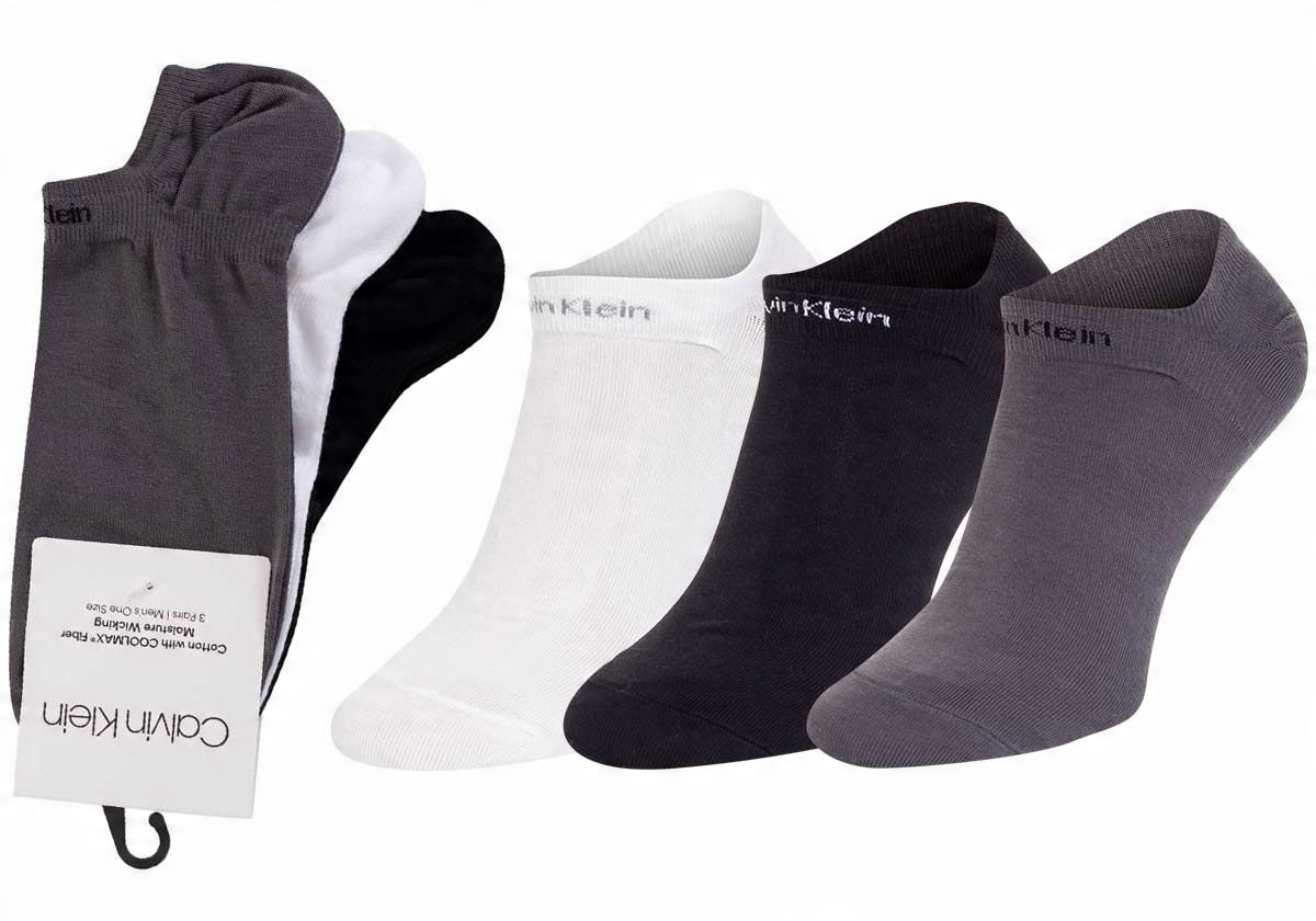 

Calvin Klein Skarpetki Stopki 3 Pary R: 40-46