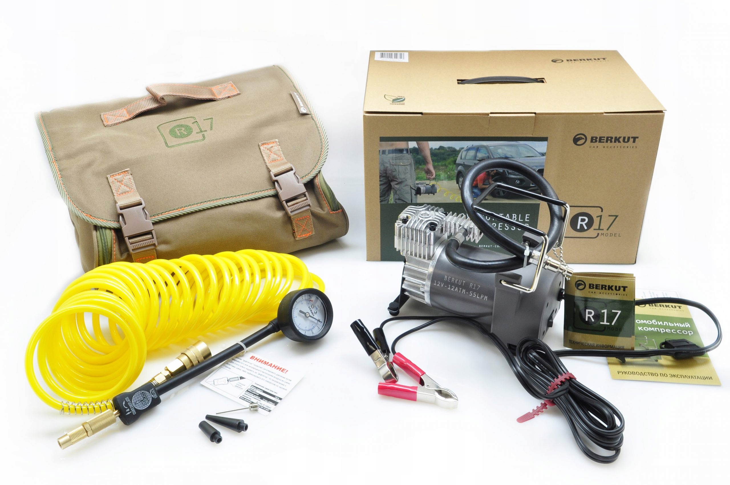 KOMPRESOR BERKUT R17 12 bar 12V za 3104 Kč - Allegro