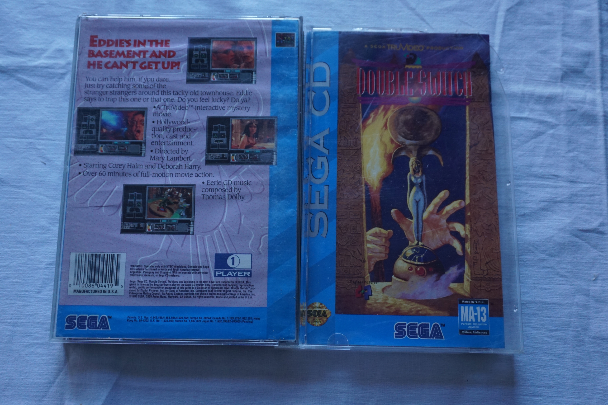 Double Switch SEGA CD NTSC/U USA