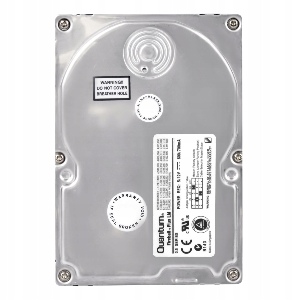 Quantum Fireball Plus LM 20,5 Gb 7,2K 2 Mb Ata 3,5'' LM20A014