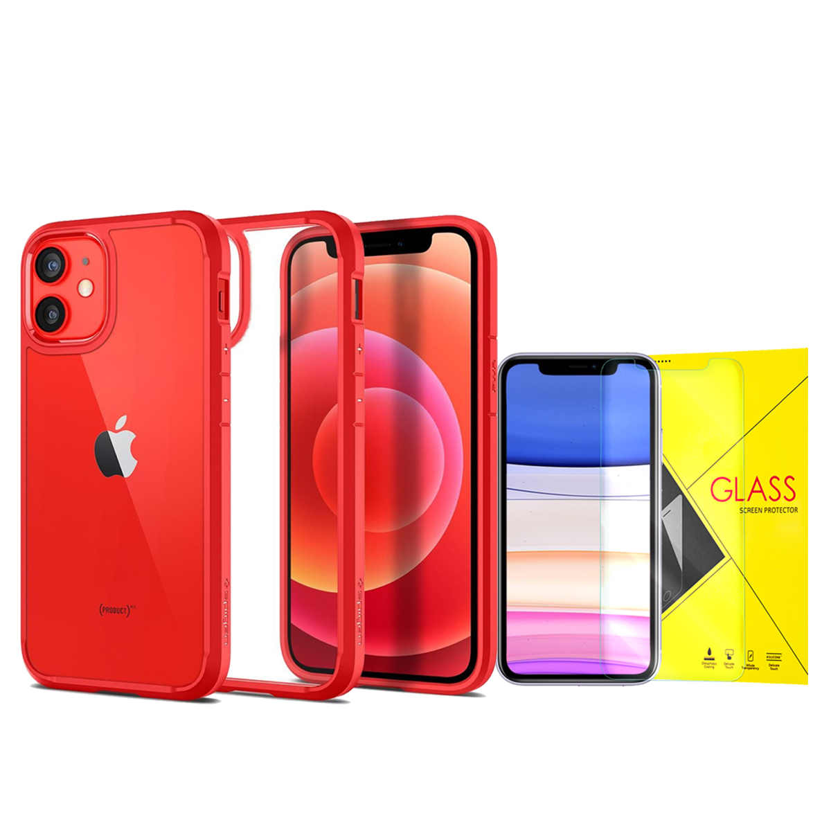 

Spigen Etui Case Do Iphone 12/12 Pro + Szkło